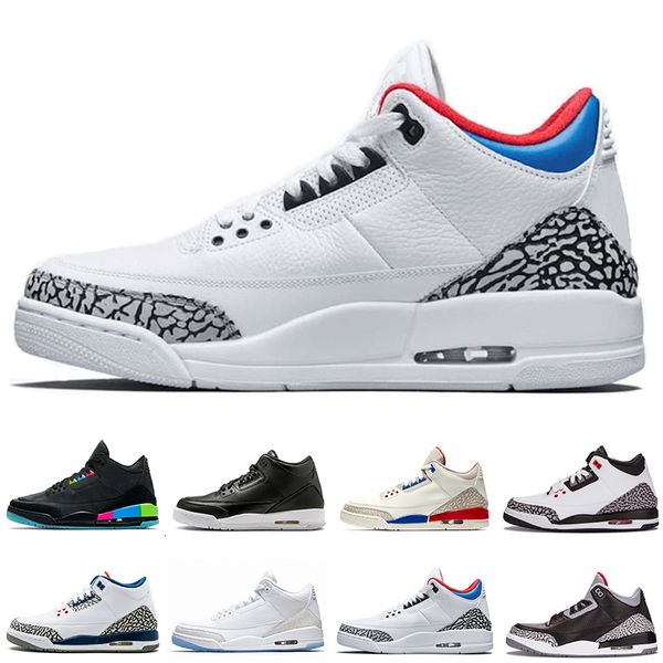 

2019 iii nrg men basketball shoes tinker hatfield iii white black cement sneakers outdoor sports sneaker shoes size 41-47