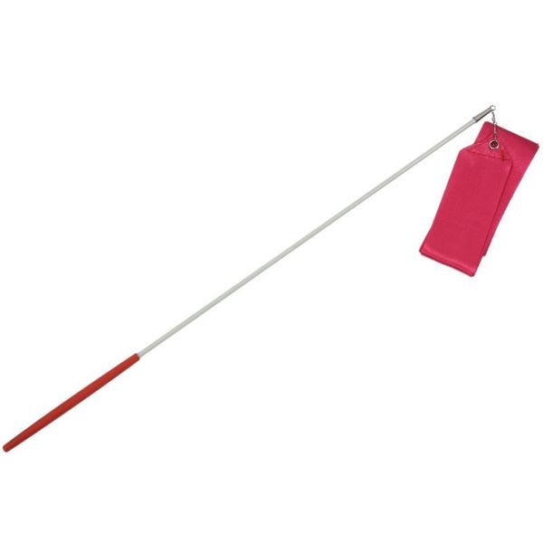 

танцевальная лента по художественной гимнастике streamer rod поворотом партии китайский новый год - красная роза