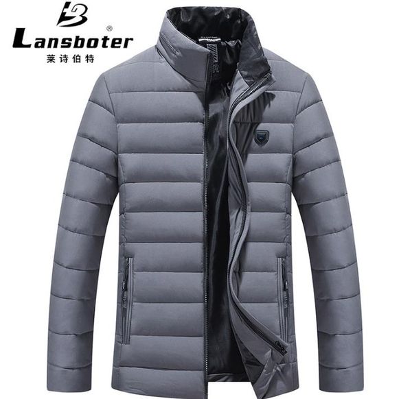 

winter parkas coats men's parka jacket thick coat big size men stand cotton-padded clothes mens thicken jackets xxxxl, Black