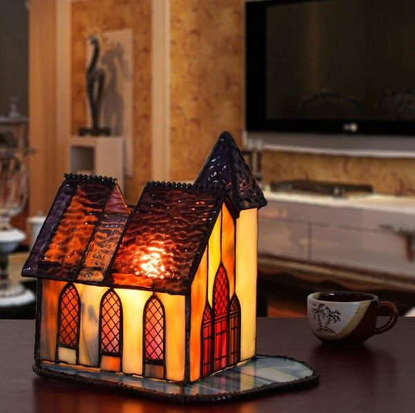 

table lamp for decoration tiffany desk lamp church building living room study tiffany classic retro style lighting