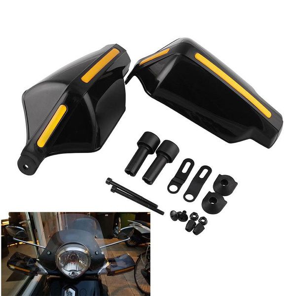 

7/8" motorcycle hand guard handle protector shield motorbike motocross scooter windproof handlebar handguards protection gear