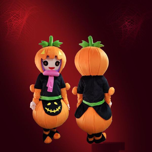 

halloween pumpkin cartoon mascot costume custom props cartoon characters cartoon head costume custom, Red;yellow