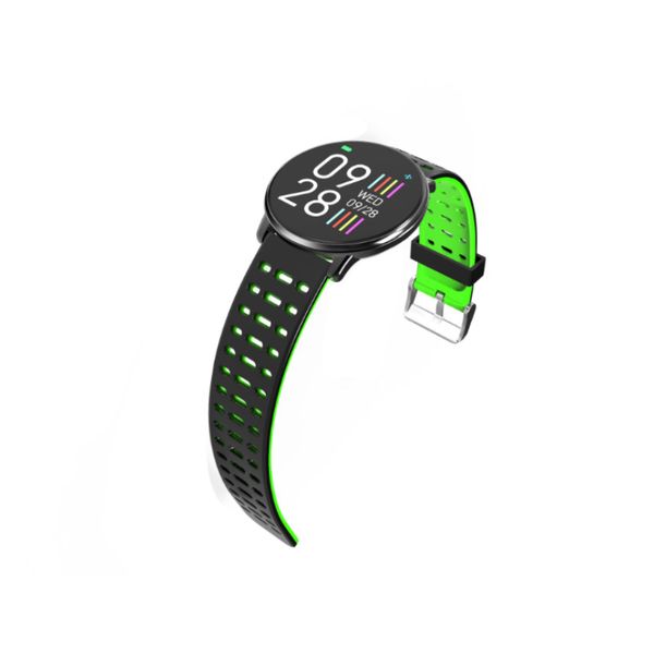 

new style q88 smart watch dynamic heart rate sleep walk blood presure monitor multiple sports modes fitness smart bracelet watch, Slivery;brown
