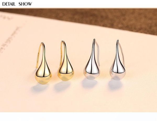 

s925 стерлингового серебра серьги стержня женские серьги lbm45, Golden;silver