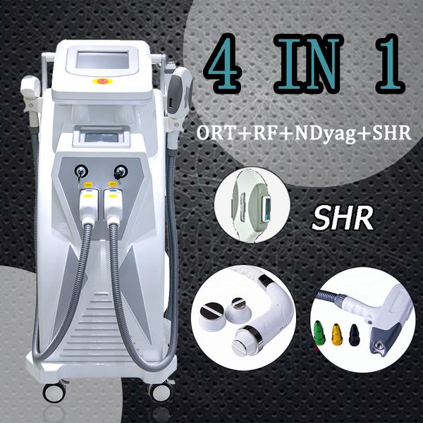 

sm selling 3 in1 elight ipl rf nd yag laser for hair removal ipl beauty machine ing, Black