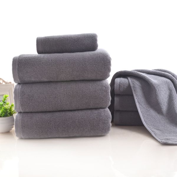 

wholesale lots salon cotton gray face towel foot bath steaming l l thicken beauty salon bed towel sets bathroom towels