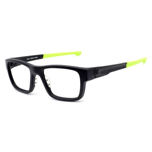 Großhandels-Cubojue TR90 Gläser Männer Frauen Brillengestelle Mann Rezept Spetacls Stil Optische Linse Fahren im Freien Schwarz