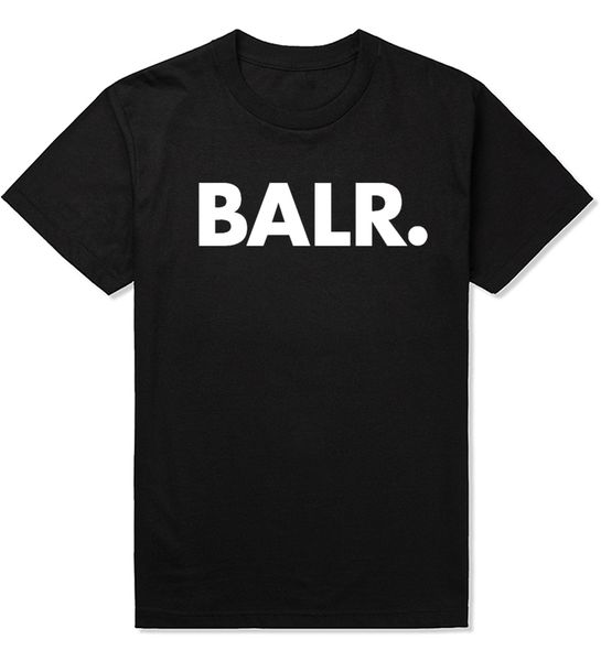 

Fashion-печать Рубашка мужской футболки Balr прилив бренд с короткими рукавами вокруг