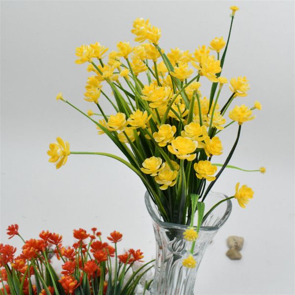 

artificial flowers faux daffodils shrubs plants wedding decoration 35cm 2019