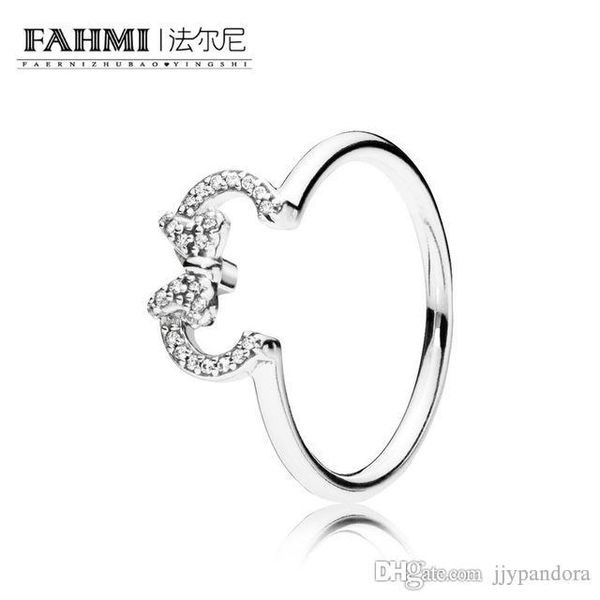 

фахй 100% 925 sterling silver brand new список мультфильм сказка 197509cz силуэт кольцо оригинальное jewelry очаровательных подарки, Slivery;golden