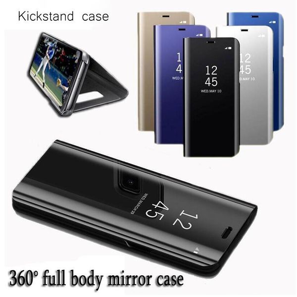

clear view smart mirror case for huawei mate 10 20 lite pro for honor 10 9 8 p8 p9 p10 p20 lite 2017 plus y6 nova 3 3i flip case