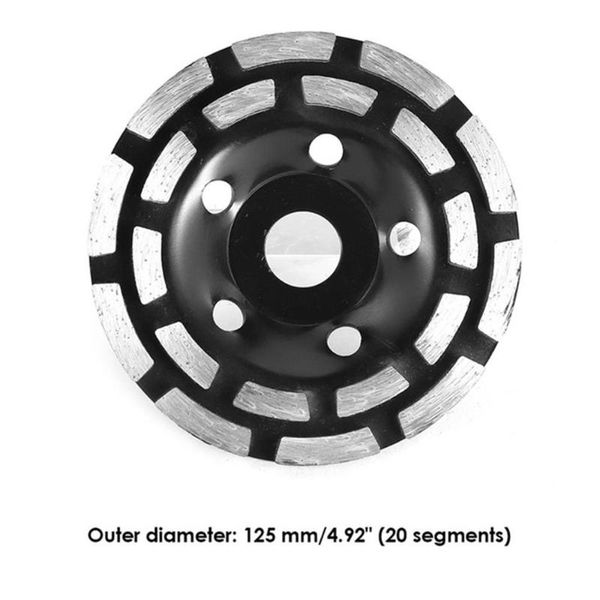 

diamond wheel abrasive grinding disc tool dry & wet for concrete stone ceramic 22.23mm / 0.88 inches