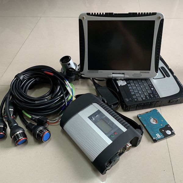 

mb star c4 2020 sd connect c4 with software 2019.12v diagnostic tool mb star program with cf-19 4g lapready to use