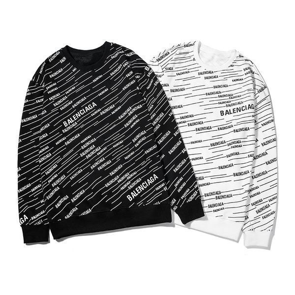 

2020 spring autumn sweaters for mens womens sweatershirts letters printed o-neck casual pullover sweatshirt sweater b103688v, Black