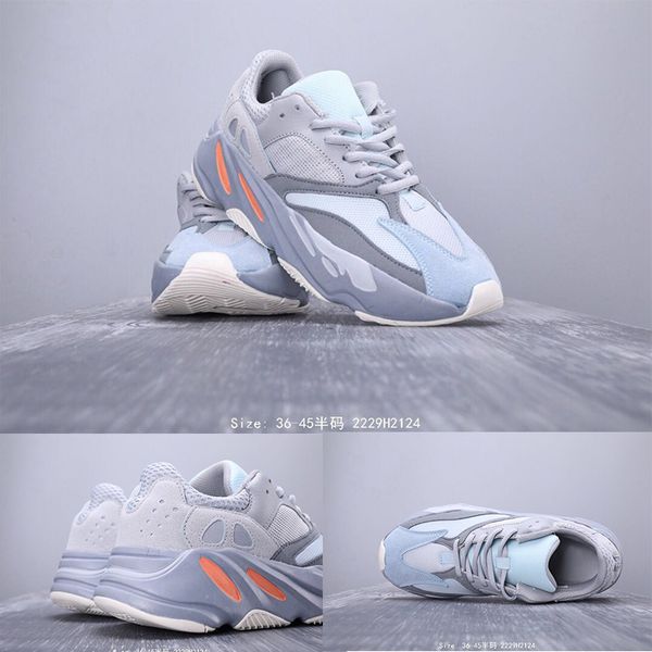 

2019 700 Мужская Женская Повседневная Обувь Бегун Инерции Сиреневый Соли Статически