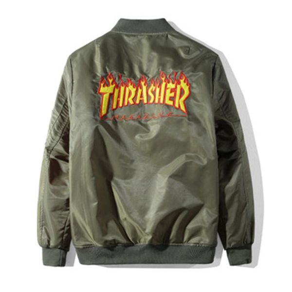 

men bomber jacket hip hop letters baseball uniform slim fit pilot bomber jacket coat men jackets sport suit ma1 bomber jacket elegant, Black;brown