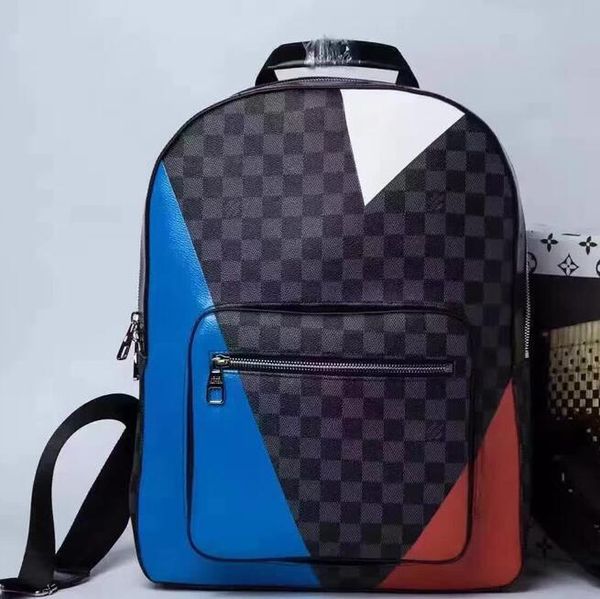 

fashion palm springs backpack 40cm genuine leather backpack men women printing leather 41562