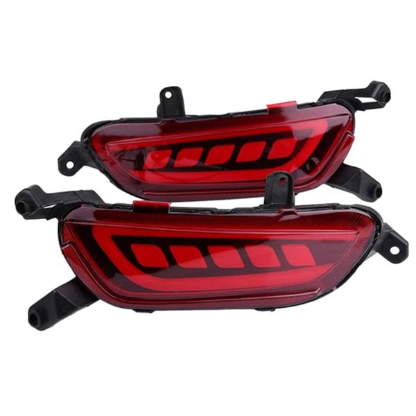 

led rear bumper lamp reflector tail fog drl rear brake lights for cx-3 2013 - 2020