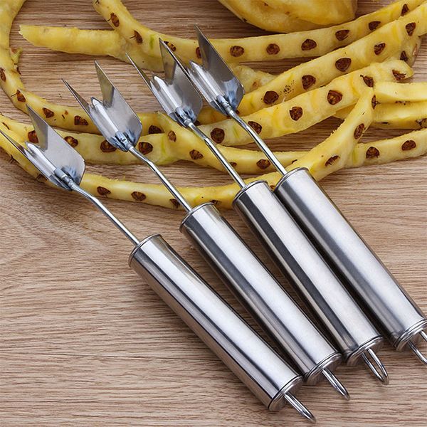 

v shape stainless steel pineapple peeler