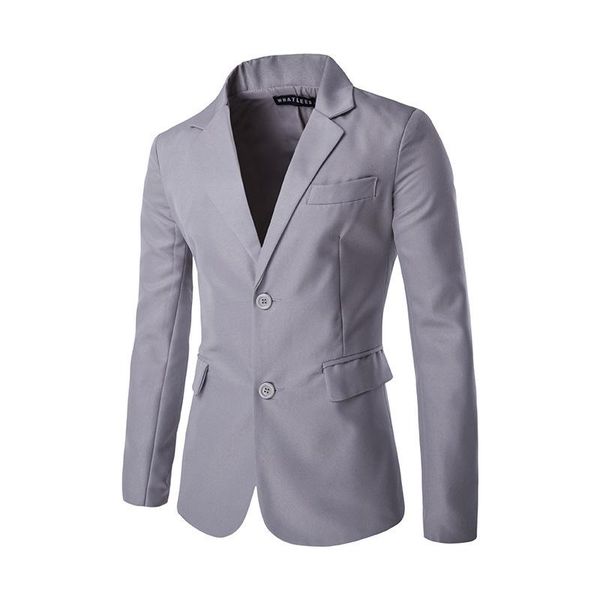 

горячие продажи новое поступление мода блейзер мужская повседневная куртка сплошной цвет хлопок мужчины блейзер куртка мужчины классический, White;black