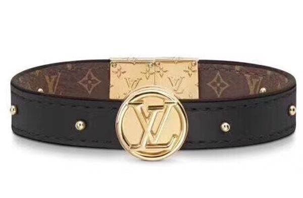 

s4 европейский и американской мода нового l бренд оболочка мужчины и женщины браслет l стал титаном v письмо пояса браслет оптом, Black