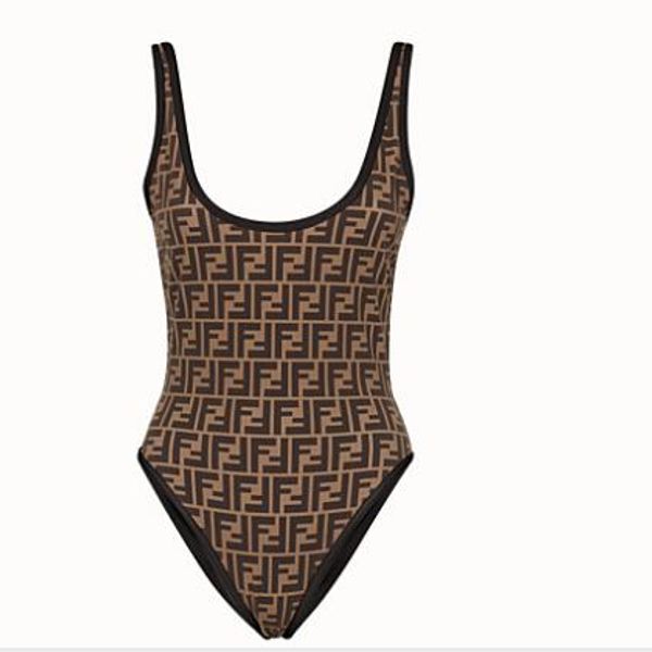 

summer designer one-piece swimsuit for women luxury bikini set fashion brand swimwear with ff letters lady backless bathing suits 5, White;black