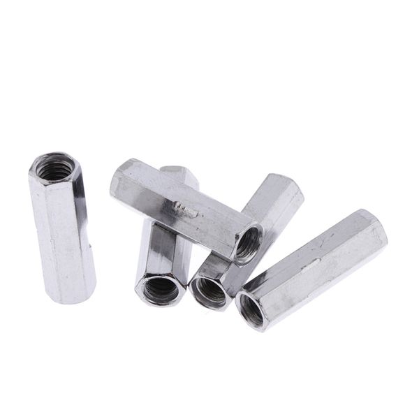 

5 x hi hat stand rod lug nut covers chrome screw percussion parts accessories