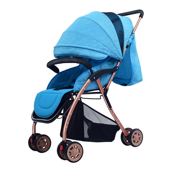 

light baby stroller 175 degree lying reversable push handle folding portable travel car airplane baby carriage pram buggy 0~36m