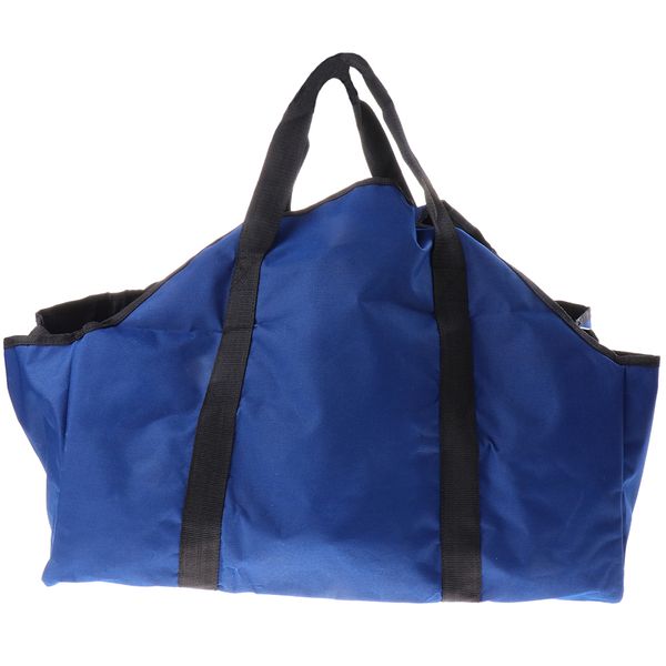 

heavy duty canvas log carrier firewood holder tote fireplace wood stove accessories