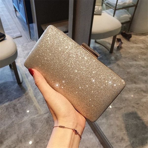 

evening bags 2021 korean version of the dinner bag women's clutch dress chain messenger small square lady