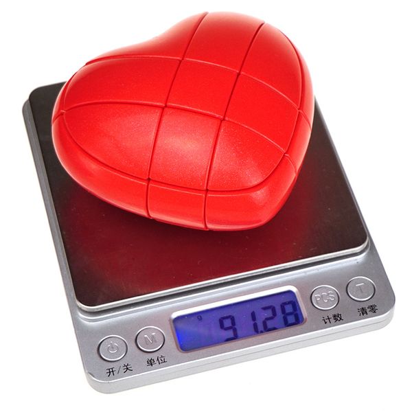 

yongjun heart shape three layer yj0117] love heart abnormity cube lovers' day christmas holiday gift