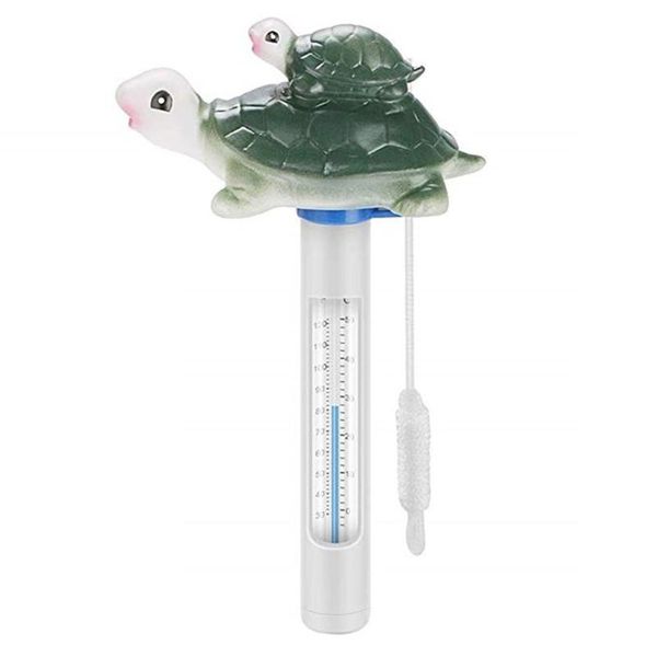 

cartoon animal shape bathtub fish pond swimming pool tube thermometer floating turtle thermometer k-1020c