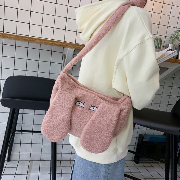

2020 new ladies shoulder bag japanese cute student crossbody bag large capacity cartoon single shoulder crossbody women's