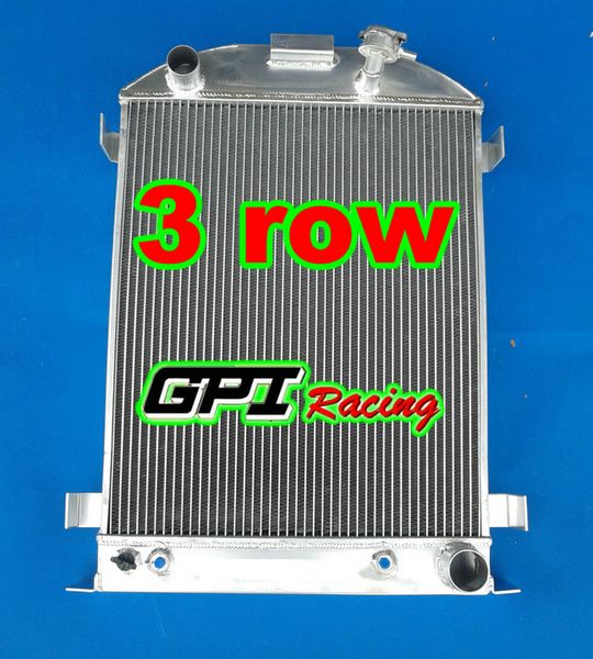 

gpi 3rows 62mm aluminum radiator 1932 for hi-boy grill shells for chevy engine 32