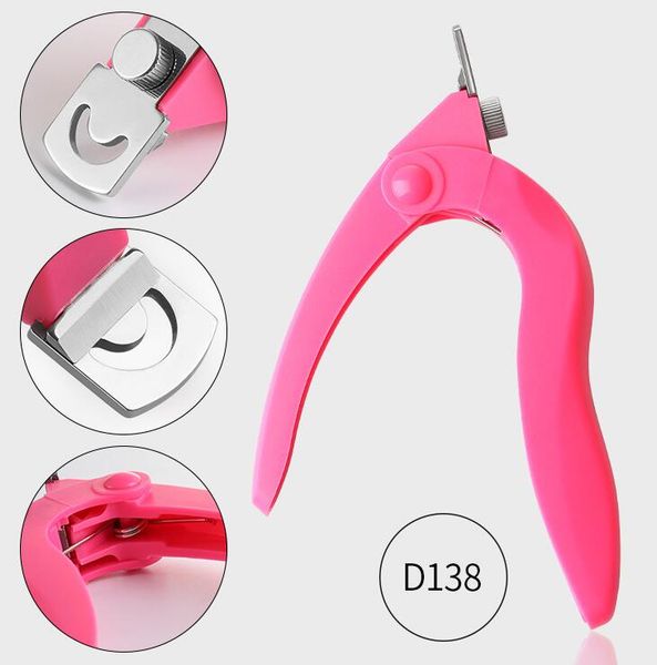 

uv gel false tips nail trimmer clipper cutter stainless steel acrylic nails edge clipper nipper manicure nail cure tools d071, Silver