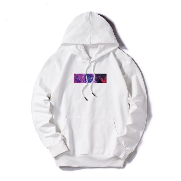 

designer men hoodies luxury hoodies with sky pattern brand pullovers for mens sweatshirts fashion long sleeved mens with high quality, Black