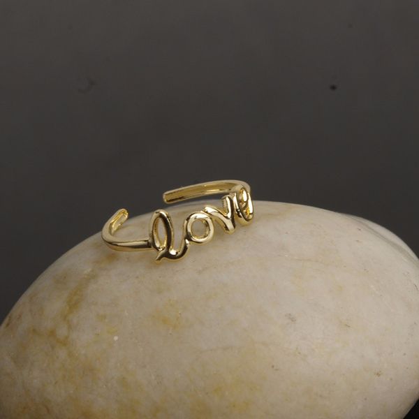 

kisswife 2020 fashion europe style punk celebrity fashion simple gold silver color retro love toe ring beach foot jewelry