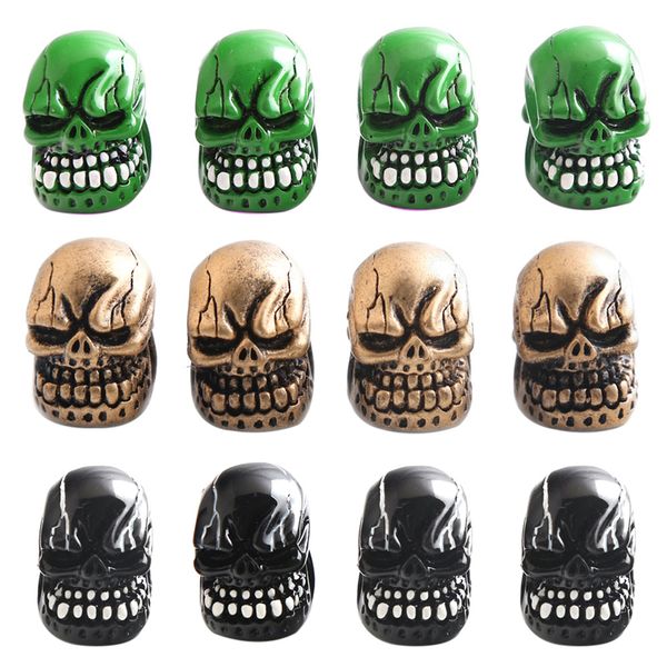 

40шт большие зубы шин клапан пылезащитный колпачок шины клапан стволовой крышки для нас автомобиль-стайлинг частей новинка авто автомобильны