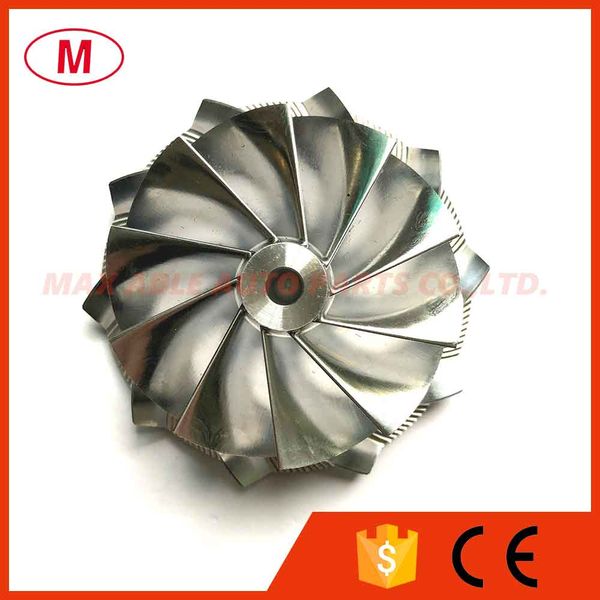 

td05 65.70/82.46mm 10+0 blades forward high performance turbo billet compressor wheel/aluminum 2618/milling wheel for turbocharger