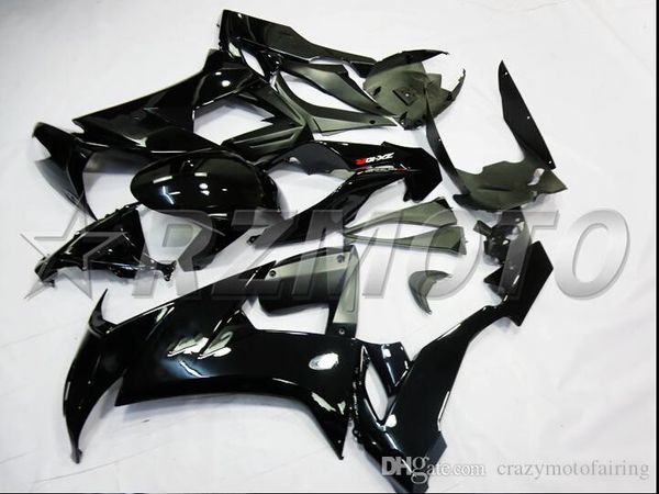 

new abs motorcycle bike fairings kits fit for kawasaki ninja zx10r 2008 2009 2010 zx-10r 08 09 10 fairing bodywork set custom bright black