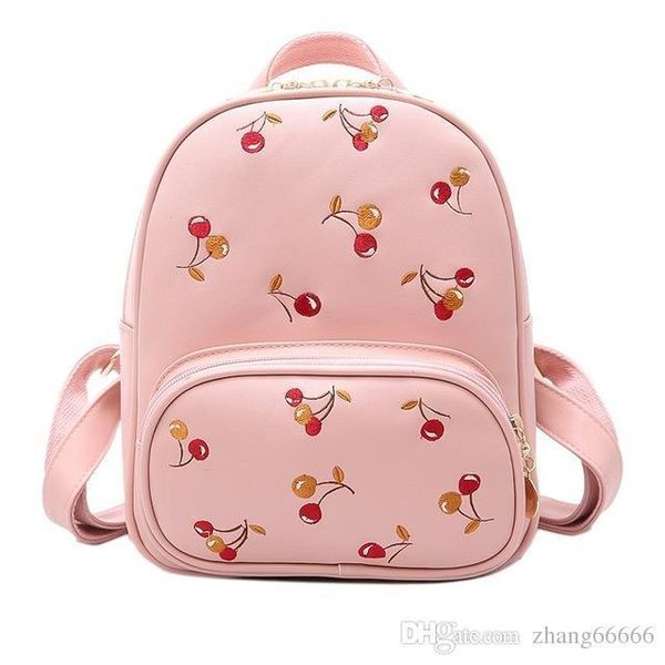 Acheter Crazy2019 Femmes Sac A Dos Avec Cerise Impression Femmes