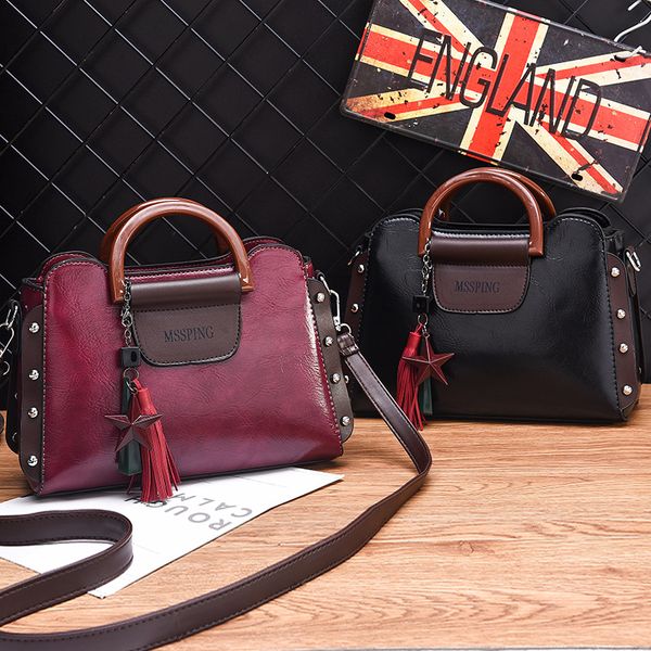 

women's simple cool fashion shoulder bag/hand bag cross-body star bag