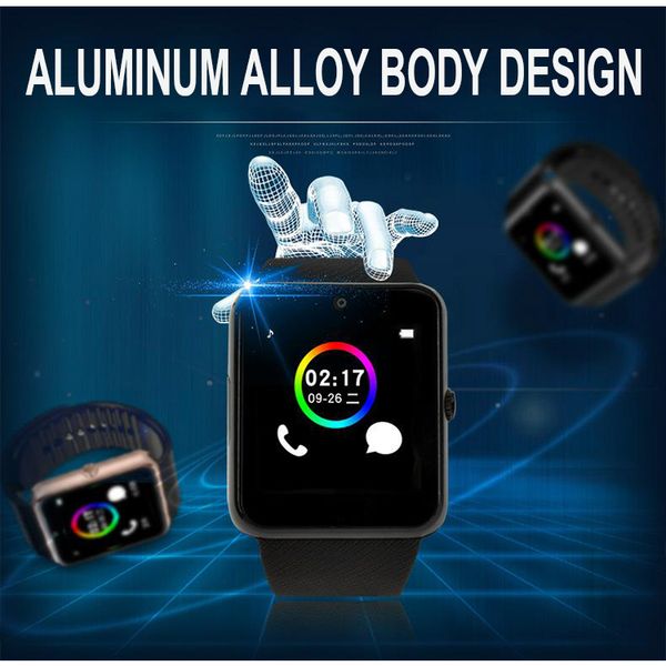 

2020 new waterproof andriod sport intelligent bluetooth smart wristwatch bands gt08 with sim card slot healthy smart watch for andriod phone
