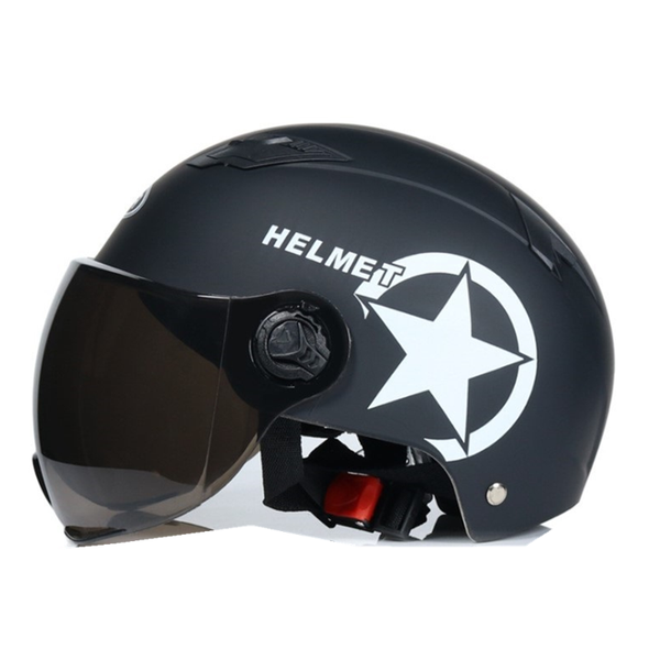 

motorcycle helmet electric bicycle open face men women summer anti-uv safety hard hat motocross helmet multiple color protect