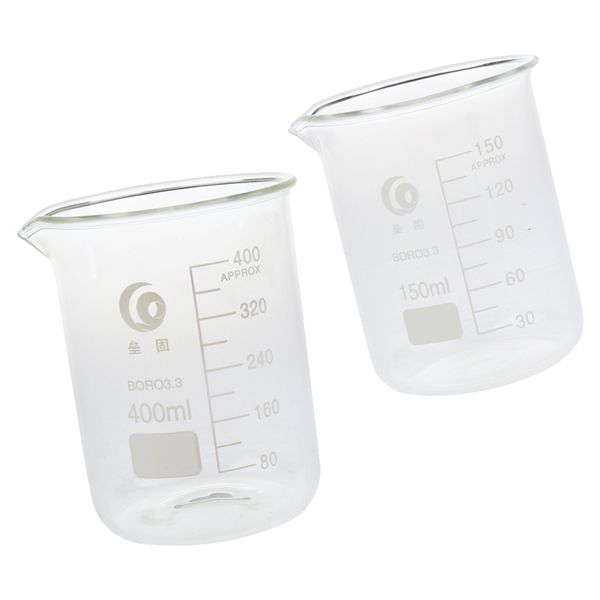 

laboratory beaker borosilicate measuring cup beaker with single scale 150ml 400ml