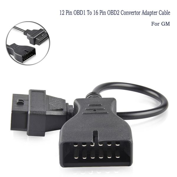 

for gm obd 12 pin obd1 to 16 pin obd2 convertor adapter cable diagnostic scanner 6.12