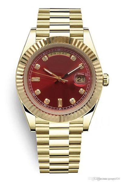 

watch the master red designer pattern, luxury triangular dial, movement , gold stainless pit case, b244 steel watches watches design 41 vovf, Slivery;brown