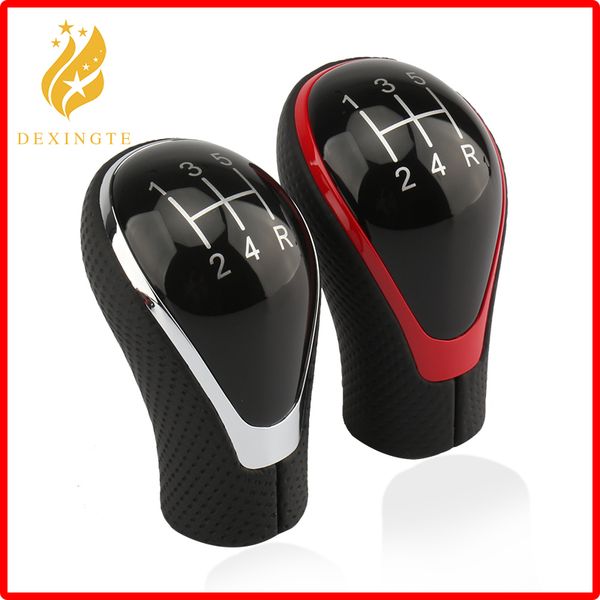 

gearbox handles gear shift knob lever stick head for kia for cerato sportage sportage r  genuine leather 3 color