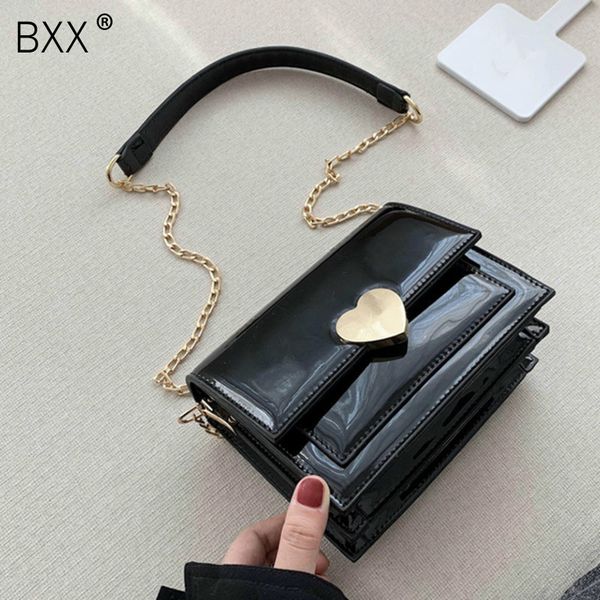 

bxx] patent leather crossbody bags for women 2020 fashion all-match travel handbags lady small shoulder messenger bag hl454