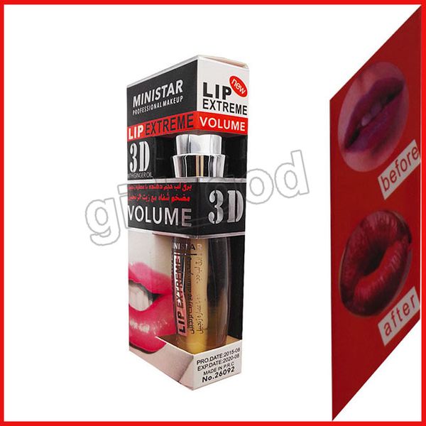 

МИНИСТАР Lip Extreme 3D Блеск для губ Объем Подтягивающий Увлажняющий блеск для губ Мод